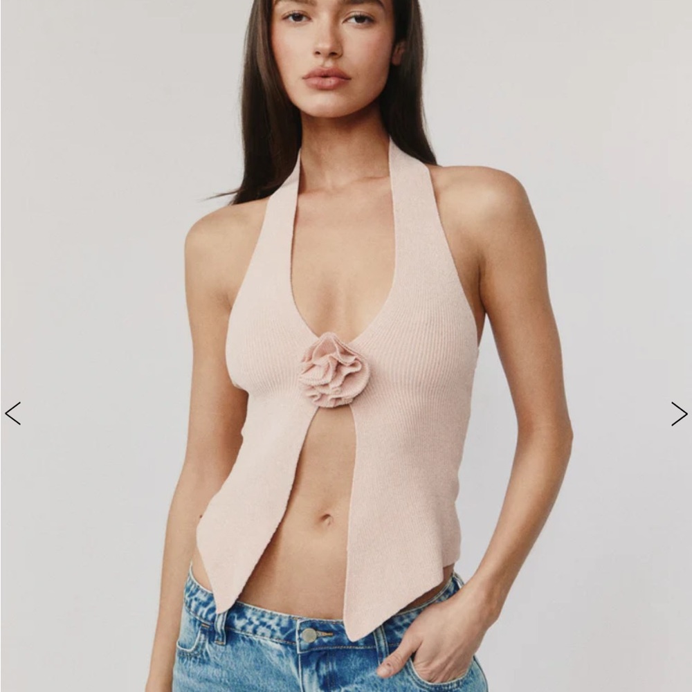 With Jean Rose Top
